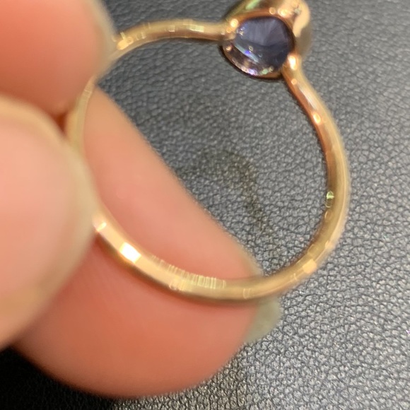 SOLD!! What a deal🥳Natural Blue Sapphire 18 KT Ring. - Picture 5 of 8